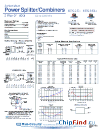 Datasheet SBTC-2-20L+ manufacturer Mini-Circuits